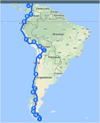 Vorbereitung auf Südamerika